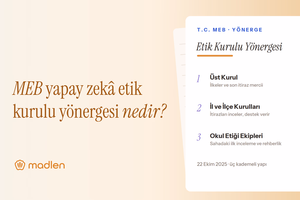 MEB Yapay Zekâ Uygulamaları Etik Kurulu Yönergesi Nedir?