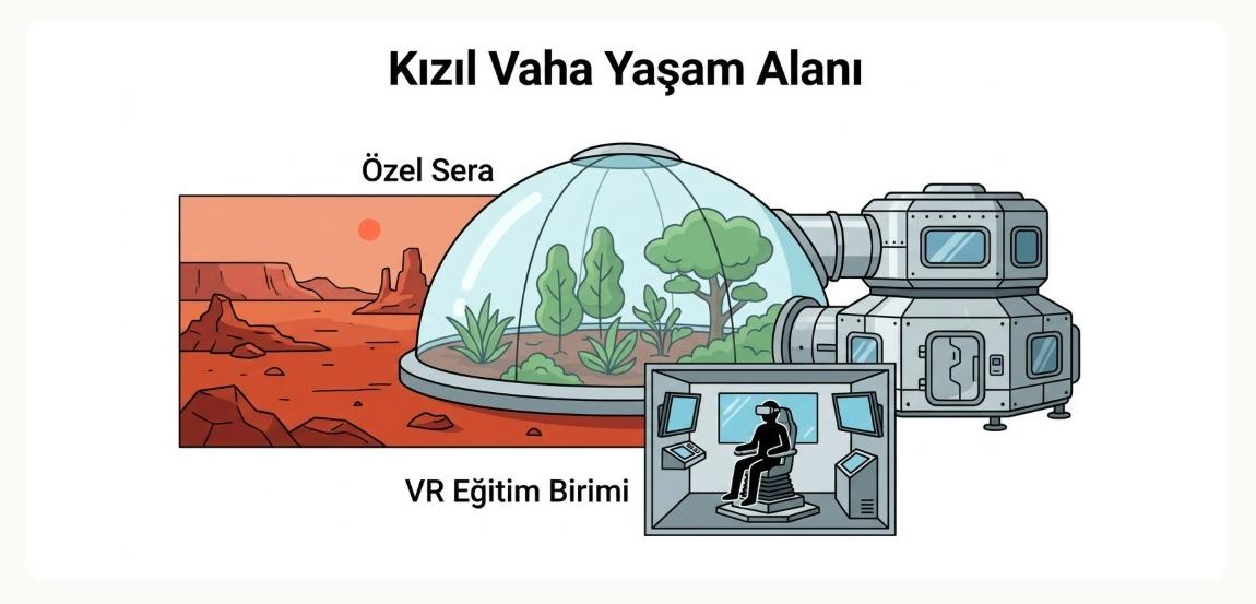 Kızıl Vaha Yaşam Alanı